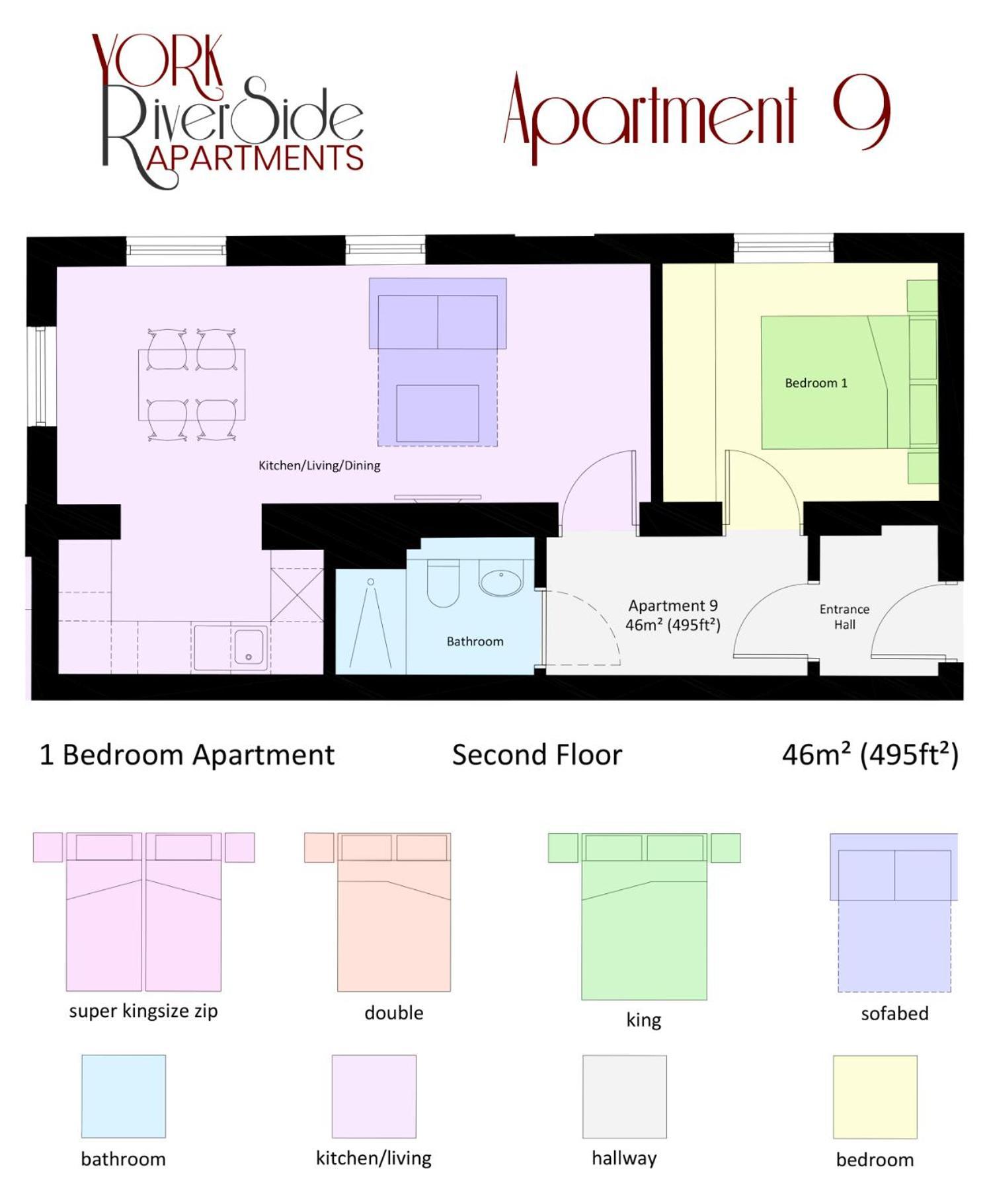 Appartement Riverside
